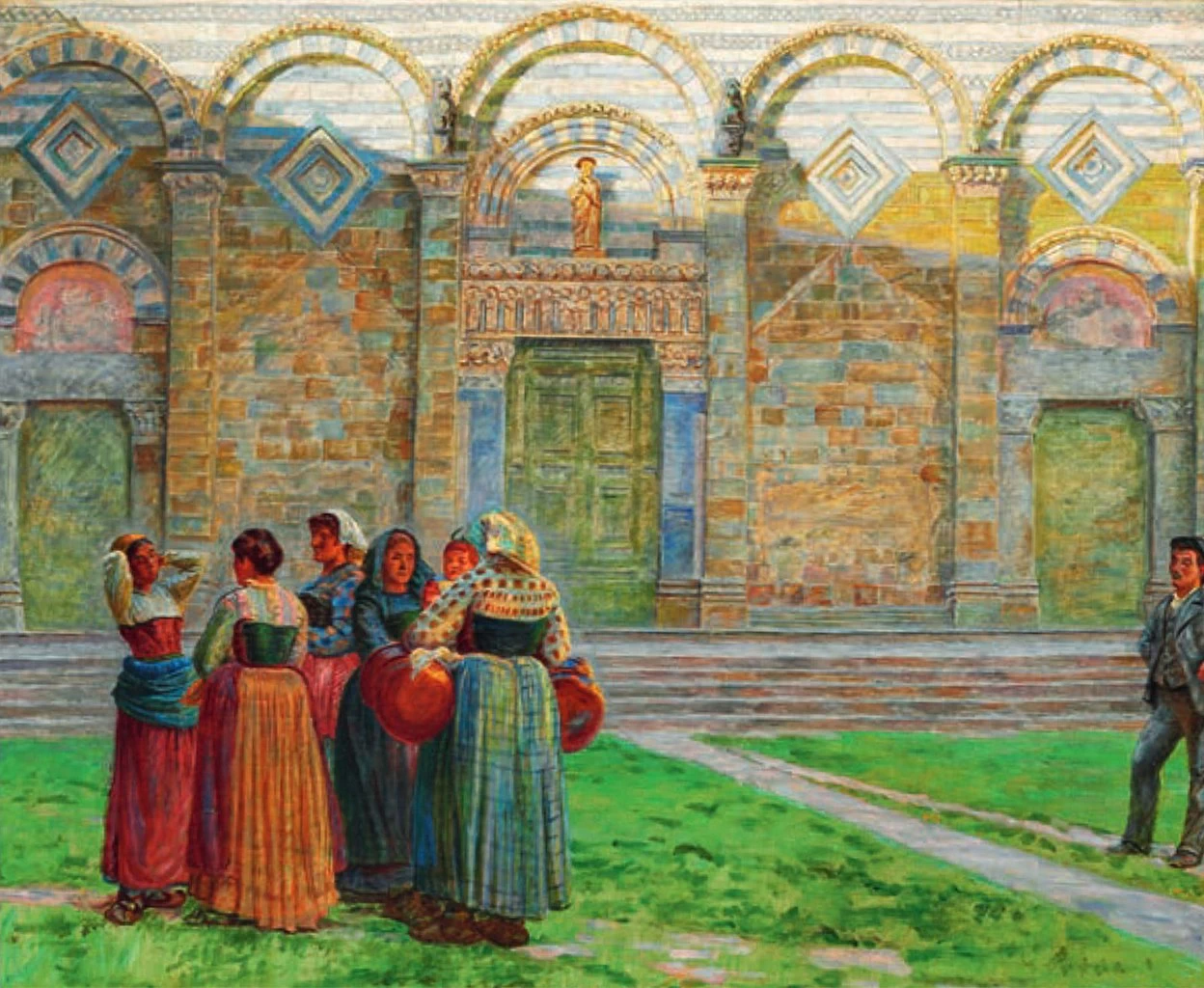 Kristian Zahrtmann - San Pietro a Pistoia